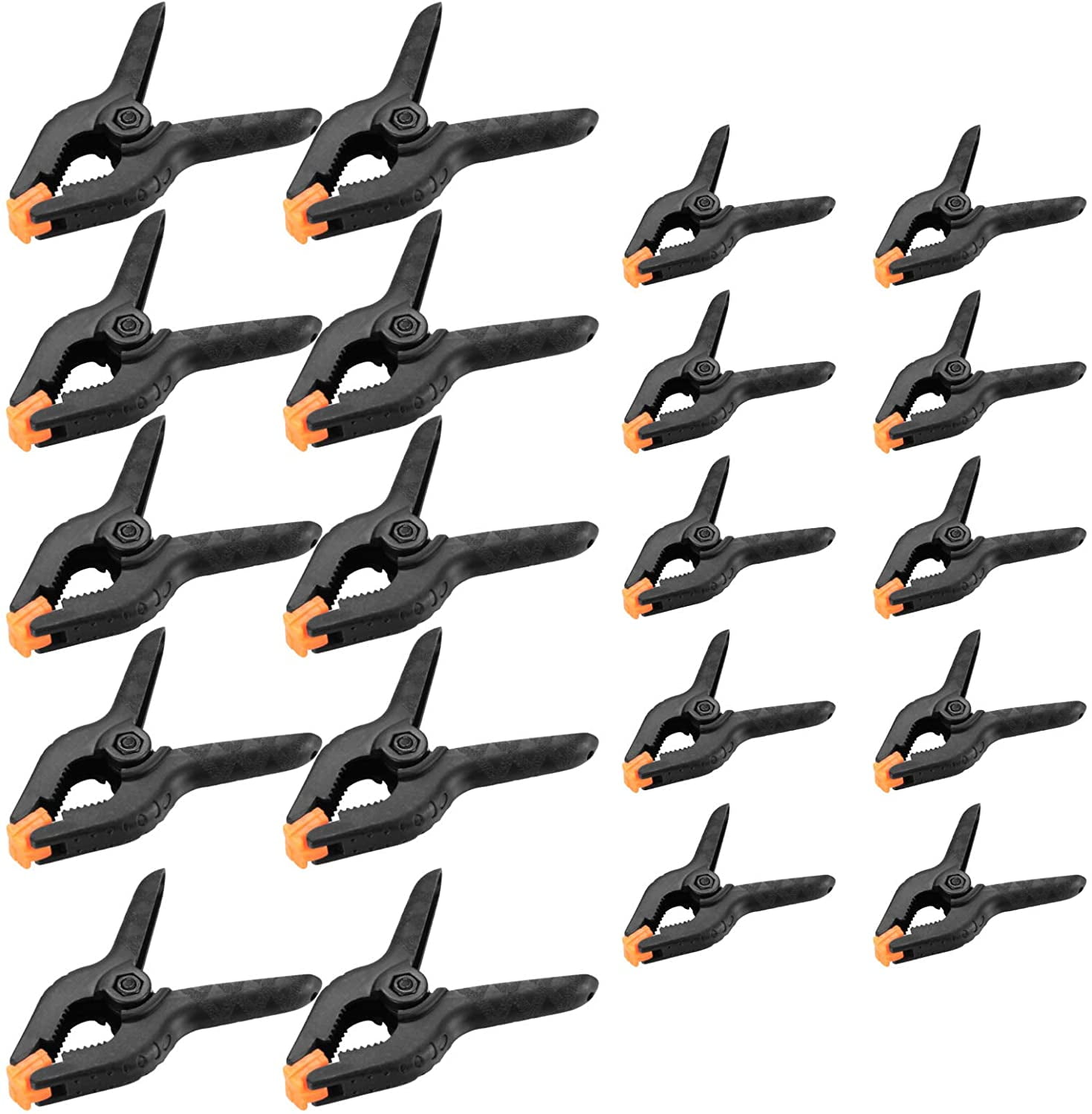 Set of 20 Spring Pliers, DIY Tools Clamps, Pliers Clips Gripper Clamps