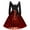 Red, variant on Christmas Dress Holiday Dress for Women Festive Casual Long Sleeve Collar Asymmetric Hem Party Dress Elegant Holiday Dinner Gown for