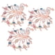 thumbnail image 3 of broches de animales de aleación de zinc y hierro, exquisita ropa elegante, pin de solapa, decoraciones artesanales multicolor, 3 of 5