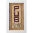 thumbnail image 1 of Shamp, Cindy 15x24 White Modern Wood Framed Museum Art Print Titled - Pub and Brewery, 1 of 4