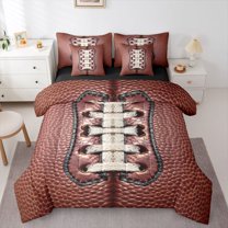 Castle Fairy Football Game Twin Bedding Sets for Kids Children,Sport Bedding Comforter Set
