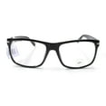thumbnail image 2 of Prive Rivaux Lunettes Rectangulaires Unisexes Speculator-Caviar Noires, 2 of 3