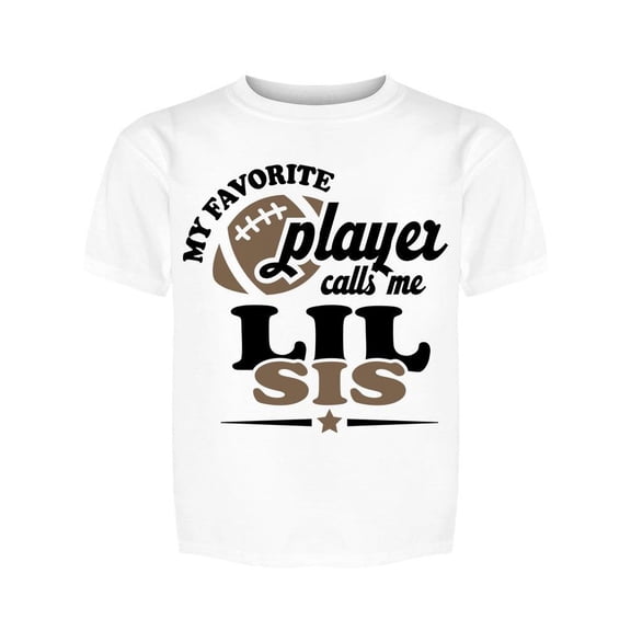 Calls Me Lil Sis Tee Girl's -Image by Shutterstock Girl's T-shirt