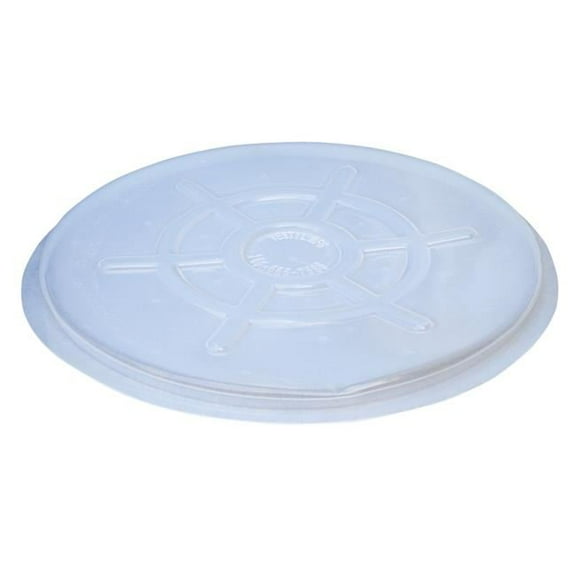 Vestil Manufacturing DC-TP 55 gal Close Head Clear Plastic Drum Cover
