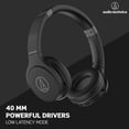 thumbnail image 2 of Auriculares intraurales inalámbricos Audio-Technica ATH-S220BTBK negros, 2 of 8