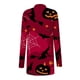 thumbnail image 5 of Cárdigan de moda para mujer, estampado holgado, de manga larga, abrigo, blusa, abrigo para mujer, 5 of 5