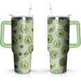 thumbnail image 1 of Avocado Gifts for Avocado Lovers, Avocado Gifts, Avocado Tumbler, Avocado Mug, Avocado Coffee Cup, Avocado Stuff, Birthday Gifts for Women Friend, 40oz Insulated Tumbler with Lid and Straw, 1 of 6