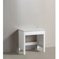 thumbnail image 7 of Design Element 30" Make Up Table with Stool in White, 7 of 7