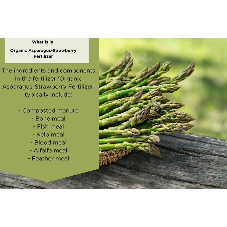 Organic Asparagus Fertilizer 20 lb Bag by Old Cobblers Farm