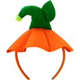 thumbnail image 1 of wonima44 Halloween Pumpkin Headbands for Women - Felt Pumpkin Hat Headbands Fall Thanksgiving Hair Accessories, Halloween Costume Headwear for Cosplay, Parties & Photo Props, 1 of 1