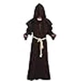 thumbnail image 3 of Gothden Robe de Frère Bohème Médiévale Renaissance avec Capuche et Costume de Moine, 3 of 4