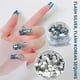 thumbnail image 1 of Lentejuelas para decoración de uñas Lentejuelas de sirena de mar azul Lentejuelas de purpurina mixta de varios tamaños Wmkox8yii hjk649, 1 of 1
