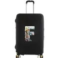 thumbnail image 1 of Housses de Valise Housse de Protection Valise de Voyage Anti-Rayures Housse Anti-Poussière Réutilisable Housse Anti-Poussière Lavable Motif Imprimé Lettre Poisson 8 Lettres Poisson, 1 of 6