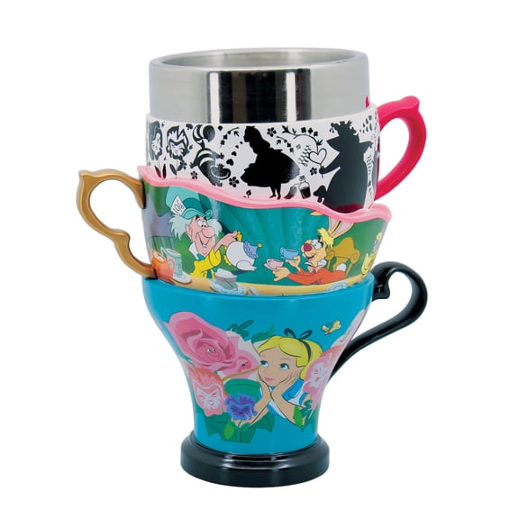 Enesco Disney Showcase Alice in Wonderland Goblet 7.3in H