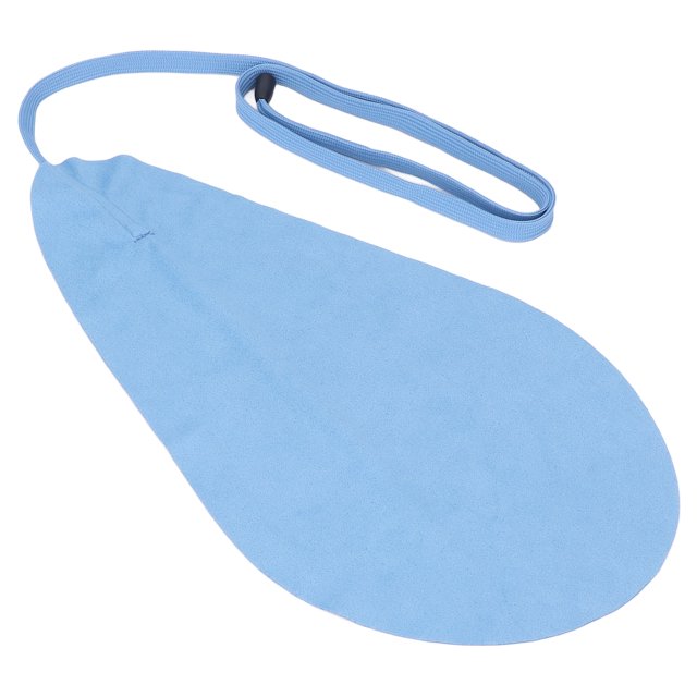 Paño De Limpieza Para Saxofón, A Prueba De Grietas Práctico Paño De Limpieza Azul En Forma De A Para Instrumentos Musicales