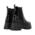 thumbnail image 2 of Bota Combat Suela Track Para Mujer Charol Negro Con Resorte Platonia MAFALDA-NEGRO-T25, 2 of 7