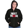 thumbnail image 5 of Hot Mom Funny Best Cool Mothers Day Zip Hoodie Sweatshirt Women Brisco Brands S, 5 of 6