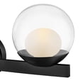 thumbnail image 2 of 57443BK-LL Hinkley Lighting Sunni - 15W 3 LED Medium Bath Vanity-9 Inch Tall and 24 Inch Wide-Black Finish, 2 of 20