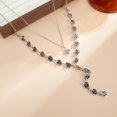 thumbnail image 6 of Gold Necklaces for Women Mixed Metal Necklace Stack with Pendant Statement Chain Jewelry Gift Boho Colorful Beaded Gemstone Necklace Trendy, 6 of 7