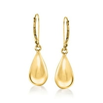Ross-Simons Italian 18kt Yellow Gold Teardrop Earrings, Women's, Adult