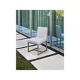 thumbnail image 3 of Maklaine Contemporary Fabric Side Chair Set of 2 in White Finish, 3 of 3