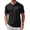 Black, variant on Men's Summer Shirts Casual Lightweight Knit Collared Shirts Regular Fitted Breathable Golf Shirt