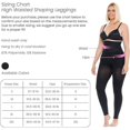 thumbnail image 4 of Co'Coon Shapewear High Waist Compression Leggings Butt Lifter Tummy Control Postpartum Leg Thigh Slimmer (Black, Large), 4 of 4