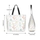 thumbnail image 5 of Balery Sea Animals Bolsa Tote Estilo Estético con Cremalleras, Bolsa de Hombro, Bolsa de Compras Grande y Plegable, 5 of 8