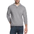 thumbnail image 1 of Suéter resistente a la intemperie para hombre, suave al tacto, gris, pequeño, 1 of 1