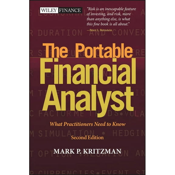 Wiley Finance The Portable Financial Analyst, Book 151, (Hardcover)