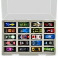 Kids Carro Organized Toy Cars Storage Case Container. Transparent