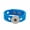 Blue, variant on Snap Jewelry Silicone Adjustable Bracelet for 18MM Ginger Charm Buttons in Multicolor 7 Inch