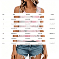 thumbnail image 5 of IMENGL Women's Tank Tops Soft Dresses Long Sleeve Dresses V Neck Printed Long Dress Casual Sleeveless Slim-Fit Camisole for Women,M-XXL, 5 of 7
