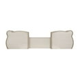 thumbnail image 3 of ACME Gorsedd 6-Drawer Wooden Vanity Desk and Mirror in Golden Ivory, 3 of 6