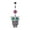 Fuchsia, variant on Jeweled Sparkling Owl Dangle WildKlass Belly Button Ring