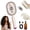 Pink, variant on 2026 New Rechargeable Spray Air Cushion Brush, Self-Cleaning Anti-Static Detangling Comb, Portable Grooming Tool for Smoothing Hair, Reducing Frizz, Adding Volume and Daily Scalp Care