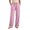Purple, variant on KIHOUT Women's Wide Leg Pants Drawstring Elastic Waist Loose Fit Casual Trousers with Side Pockets Lightweight Beach Vacation Pants for Summer