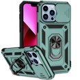 thumbnail image 1 of Estuche GANGXUN para iPhone 13 Pro, soporte giratorio 360°, estilo mecánico y magnético, 1 of 5