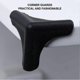 thumbnail image 5 of Table Corner Protector Baby Child Safety Corner Guards Anti-Collision Edge Protectors Furniture Edge Table 4pcs (Black), 5 of 5