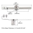 thumbnail image 4 of Unique Bargains Bedroom Stainless Steel Cabinet Display Case Glass Showcase Lock w Keys 2 Pcs, 4 of 6
