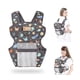 thumbnail image 3 of Cangurera Bebes Mochila Ergonomica Multifuncional Amamantar Modelo Gris, 3 of 4