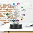 thumbnail image 1 of Desktop Newton  Ball Physics Science Balance with Battery Swing Creative Design Rich Colors Beautiful Appearance for Living Room Bedroom Office Decoration Bonus Gift Option, 1 of 8