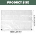 thumbnail image 2 of OULII Outdoor Tarps Transparent PVC Waterproof Protector for Picnics 1Pack, 2 of 8