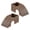 Dark Brown, variant on 2Pieces Terrarium Decoration Basking Cave House for Pet Reptiles Shelter Rest Place For Lizards And Turtles Climbing