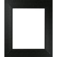 thumbnail image 2 of 3-5/8" Polystyrene Volcanic Modern Picture Frame by WholesaleArtsFrames-com 11x17, 750 Series Crater Black - Made in USA, 2 of 5
