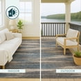 thumbnail image 5 of Addison Rugs Chantille Indoor/Outdoor Transitional Modern Charcoal Machine Washable Rectangle Rug, 10' x 14', 5 of 10