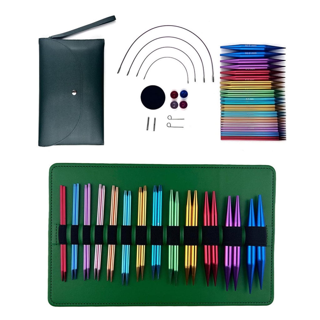 Multifunctional Aluminum Knitting Needle Handmade Tool for DIY Sweater Projects