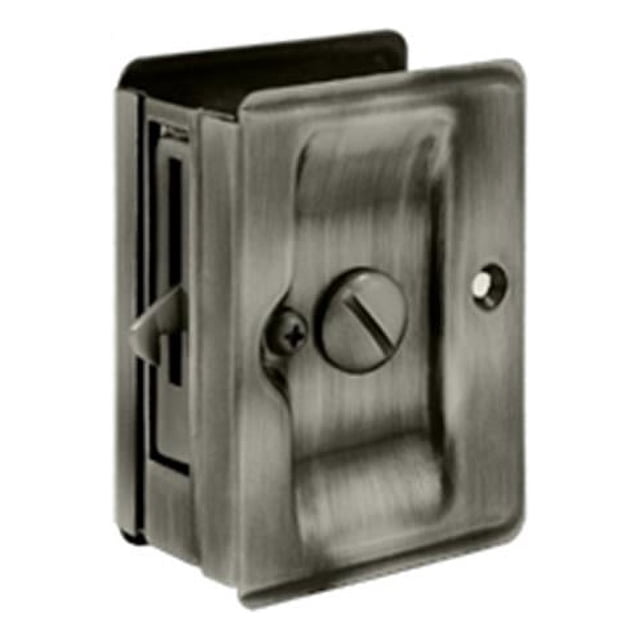 Deltana SDLA325U15A 3,25 x 2,25 Po Verrou de Poche Réglable Robuste - Nickel Antique - Solide