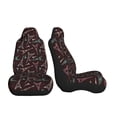 thumbnail image 3 of Sikiie Eiffel Tower Car Seat Covers 2PCs Front Car Seat Covers Universal fit for Most Cars SUVs and Trucks-1, 3 of 9
