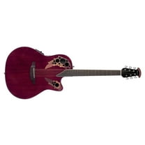 Ovation Celebrity Elite CE44-RR Acoustic-Electric Guitar  Ruby Red